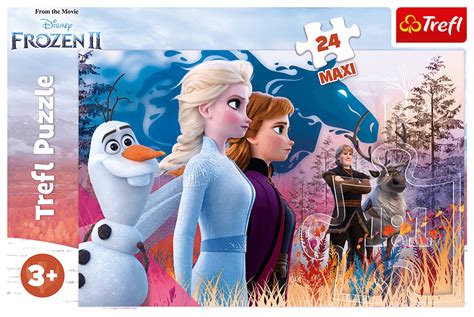 Puzzle 24 Piese Frozen II Calatoria Magica Trefl