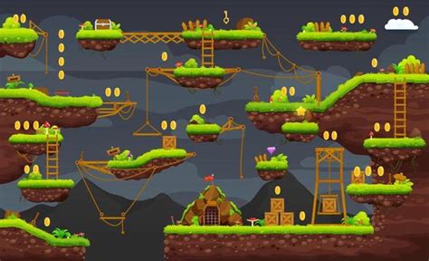 Game Level Vector Art, Icons, and Graphics for Free Download