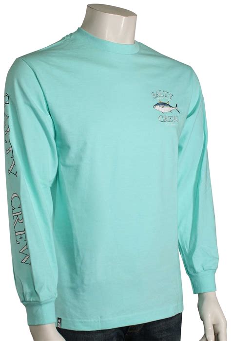 Salty Crew Big Blue LS T Shirt Seafoam For Sale At Surfboards