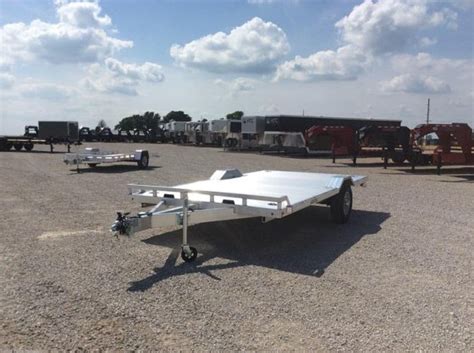 New 2024 Aluma 15 Aluminum Wide Body Utility Trailer In Arthur IL USA