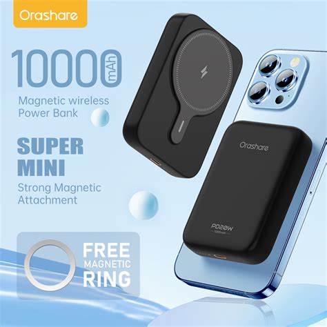 Jual Orashare Mg Powerbank Magnetic Mah Wireless Pd W Fast