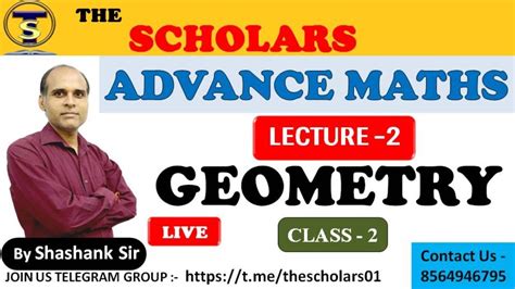 ADVANCE MATHS GEOMETRY CLASS 2 BY SHASHANK SIR YouTube