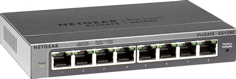 Netgear Gs E Aus Prosafe Plus Port Gigabit L Switch