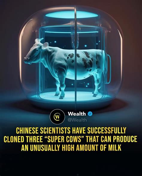 Wealth Wealth Chinese Scientists Have Successfully Cloned Three Super Cows That Can Produce