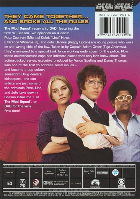 Mod Squad The Season 2 Volume 1 Dvd 1969 Dvd Empire