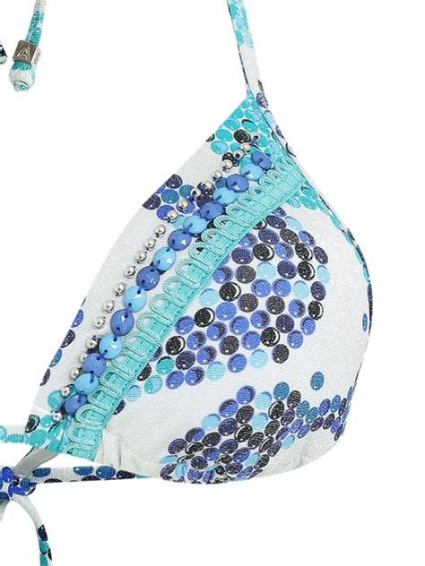 Amir Slama Cut Out Bikini Set In White ModeSens