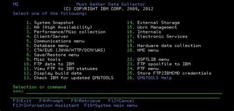 QMGTOOLS: Save/Restore Menu