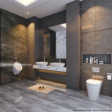 Bathroomdesign Mr RGG Classic House 4 Floors Design PIK Jakarta