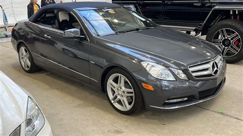 2012 Mercedes Benz E350 Convertible For Sale At Auction Mecum Auctions