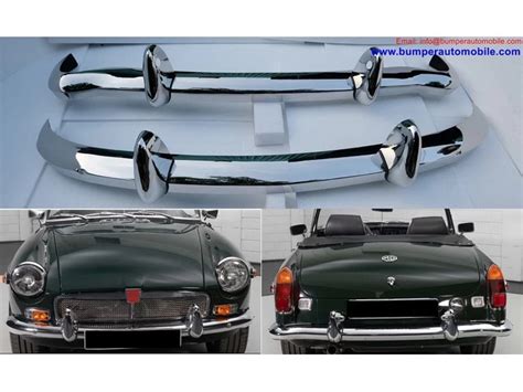 Mgb Bumpers For Mgb Roadster Mgb Gt Mgc Roadster Gt And Mgb V8 1962