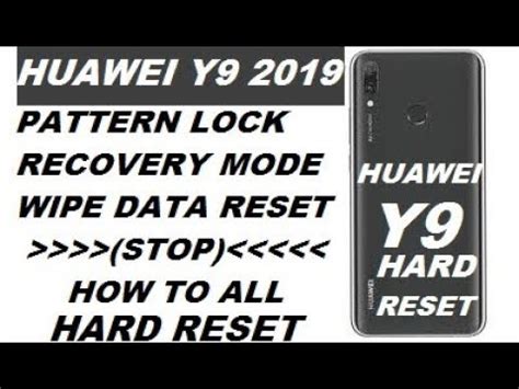 Huawei Y Recovery Mode Wipe Data Reset Stop How To All Hard