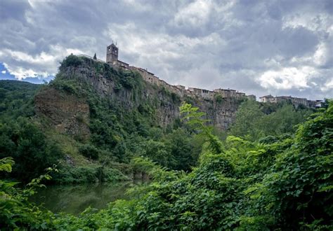 Castellfollit De La Roca In Catalonia ESP Trip Canvas