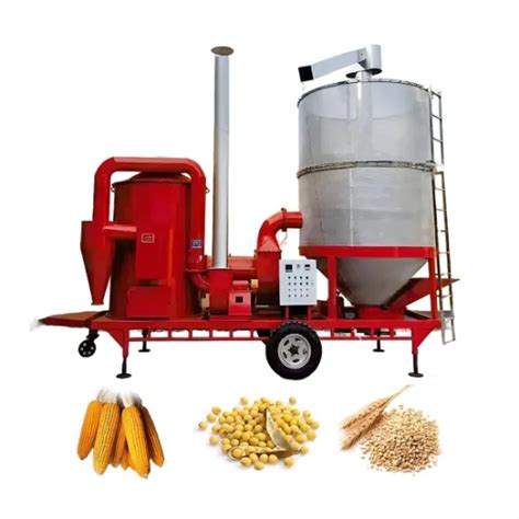 Mobile Grain Dryer Seed Wheat Rice Grain Drying Machine Maize Grains