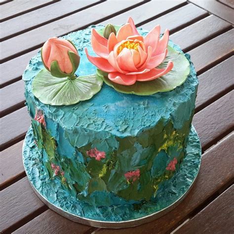 Torta De Lirios De Agua De Monet