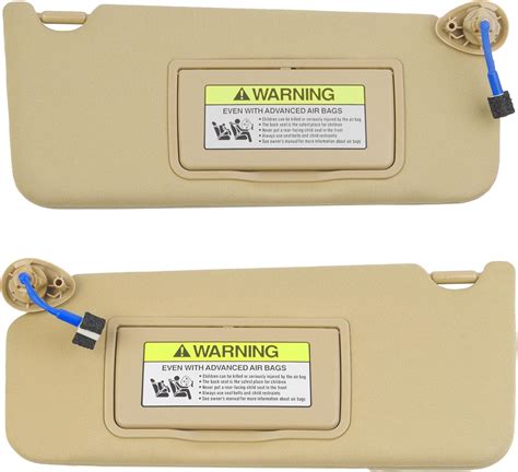 Amazon Dasbecan Beige Pair Left Driver And Right Passenger Side