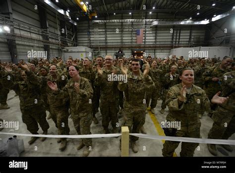 455th Air Expeditionary Wing Bagram Airfield Afghanistan Stock Photo