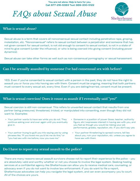 Sexual Assault Faqs By Shelterhousemidland Issuu