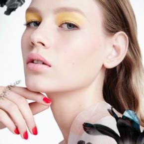 Sofia Mechetner Models Spring Makeup Trends For Dior Magazine