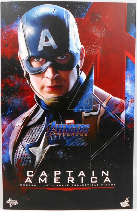 HOTTOYS AVENGERS ENDGAME MOVIE MASTERPIECE CAPTAIN AMERICA MMS536