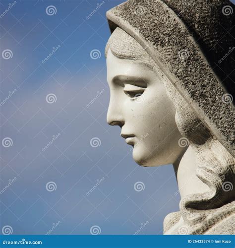 Statue Of Virgin Mary Royalty-Free Stock Image | CartoonDealer.com ...