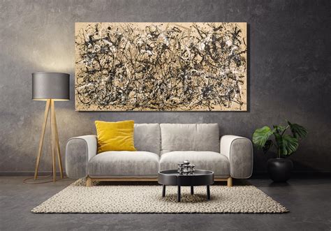 Jackson Pollock Canvas Wall Art Jackson Pollock Autumn Rhythm No