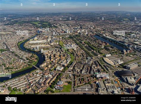 Cardiff Principality Stadium Aerial High Resolution Stock Photography