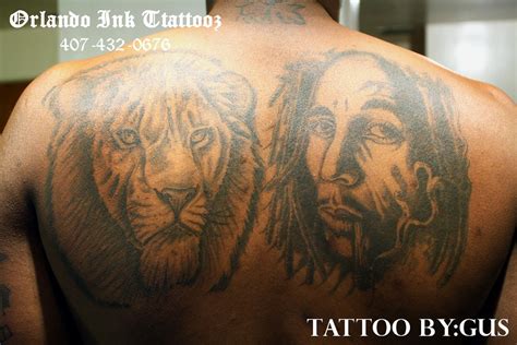 Bob Marley Lion Tattoo Orlando Ink Tattoos Flickr