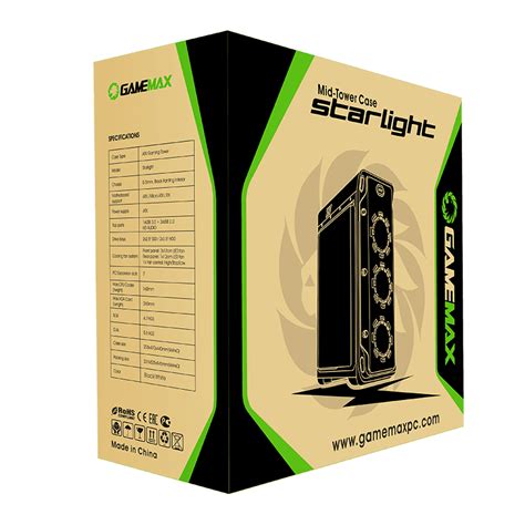 Carcas Pc Gamemax Starlight Xstore Md