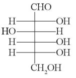 The Fischer projection of D-glucose is drawn below:(i) Draw the Fischer p..