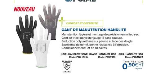 Promo Gant De Manutention Handlite Chez Prolians ICatalogue Fr