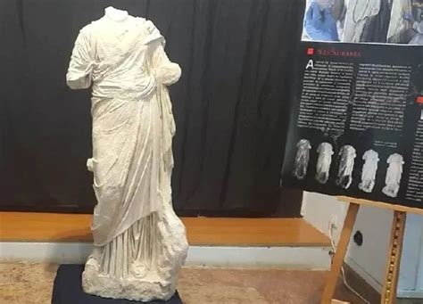 Descoperire arheologică rară Statuia extrem de valoroasă din Alba