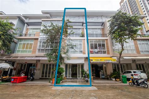 Bedroom Shophouse For Sale Borey Peng Huoth Boeung Snor Phnom Penh