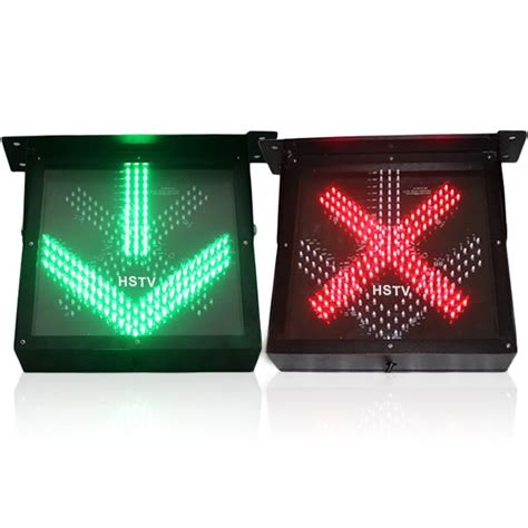 LED Red Cross Green Arrow Light OptoKingdom