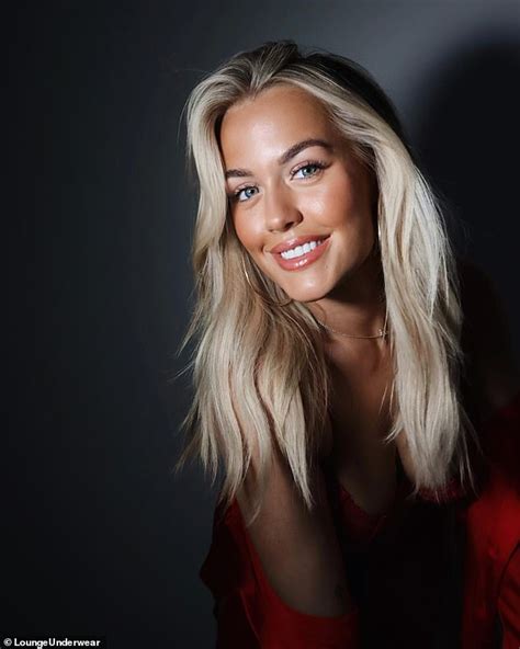 Lottie Tomlinson Sets Pulses Racing In Sexy Red Lace Lingerie Daily