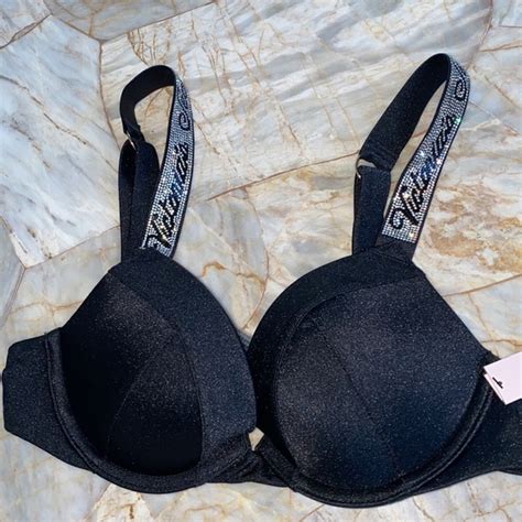 Victoria S Secret Swim 32a Victorias Secret Swim Shine Strap Pushup Sexy Tee Bikini Top