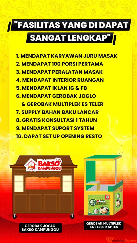 Franchise Bakso Kampungqu Peluang Bisnis Bakso Gerobakan Kekinian