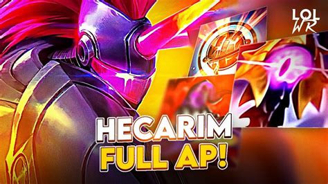 HECARIM FULL AP É BROKEN MUITO FORTE LoL Wild Rift YouTube