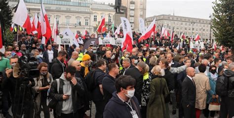 Protest Agrounii W Warszawie Rolnicy Rozmawiali Z Prezydentem