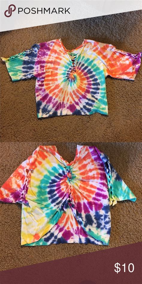 Tie Dye Crop Top Tie Dye Crop Top Tie Dye Crop Tops