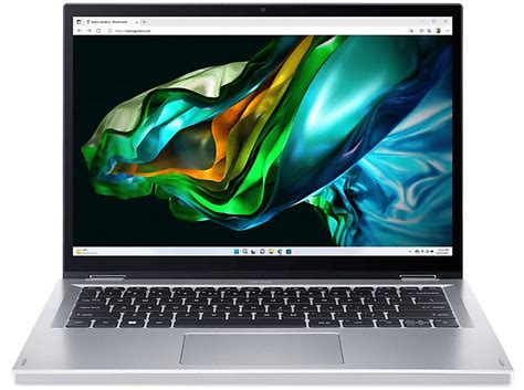 ACER Aspire 3 Spin A3SP14-31PT Silber, Notebook mit 14 Zoll Display ...