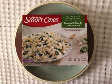 Smart Ones Pasta With Ricotta And Spinach Review Freezer Meal Frenzy