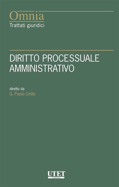 Diritto Processuale Amministrativo EBook G Paolo Cirillo Cirillo P