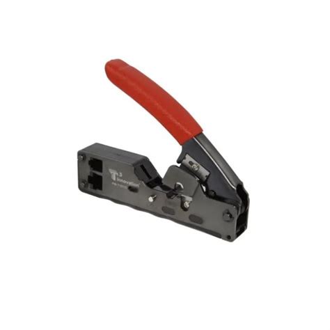 Compact RJ Crimping Tool suits RJ45/8P, RJ12/6P and RJ11/6P