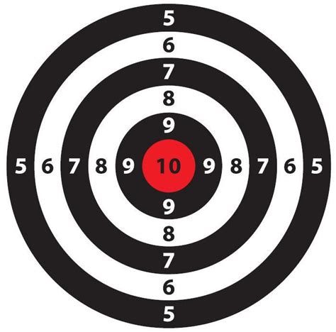 Free Paper Shooting Targets | Paper shooting targets, Shooting targets ... 