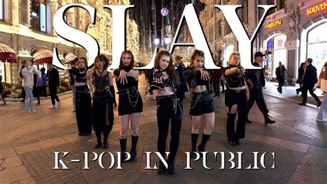 K POP IN PUBLIC ONE TAKE EVERGLOW 에버글로우 SLAY DANCE COVER by M A