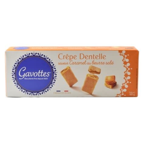 Cr Pes Dentelle Au Caramel Beurre Sal G Gavottes