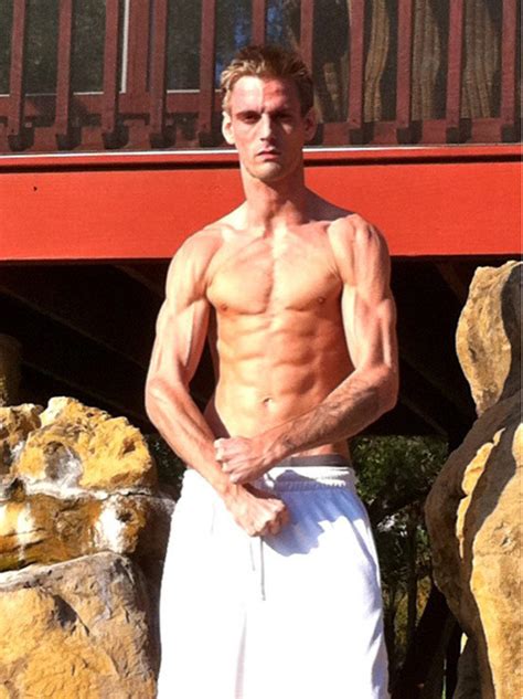 Aaron Carter Posts Shirtless Muscle Pics On Twitter Photos Huffpost