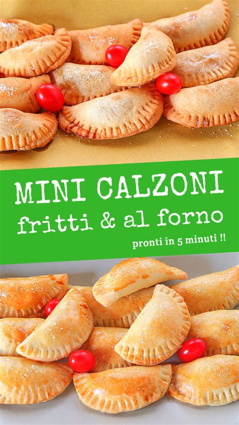 Mini Calzoni Fritti E Al Forno Ricetta Fatto In Casa Da Benedetta