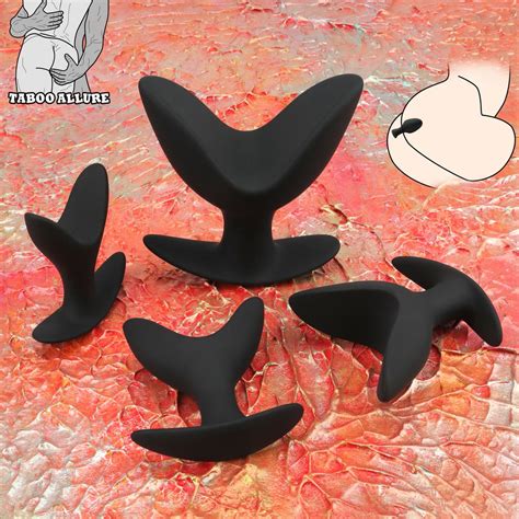Open Wide Butt Plug Silicone Anal Plug Anal Training Plug Etsy