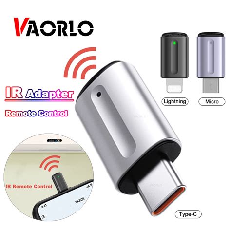 Adaptador De Control Remoto Vaorlo Ir Inal Mbrico Port Til Transmisor